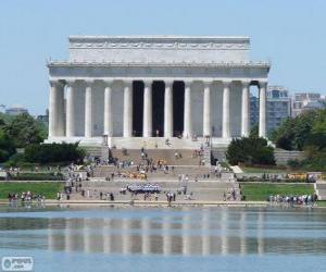пазл Линкольн Мемориал, штат Вашингтон, Соединенные Штаты